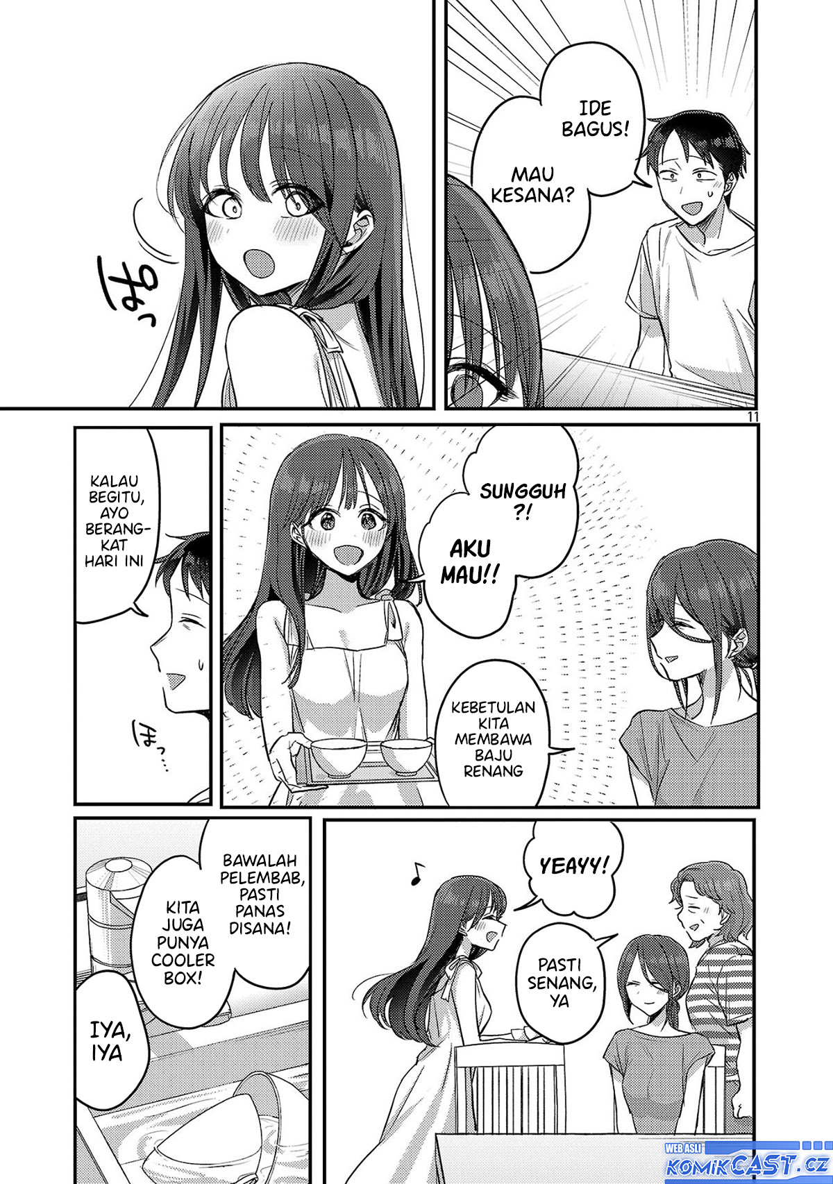 Okaeri, Papa Chapter 21 Gambar 12