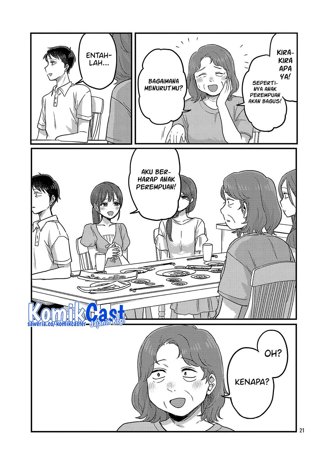 Okaeri, Papa Chapter 27 Gambar 22