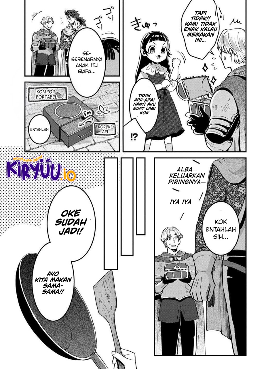 Okami To Randoseru～ Kyu Saishuka To Tensei Musume No Danjon Gohan～ Chapter 02.2 Gambar 18