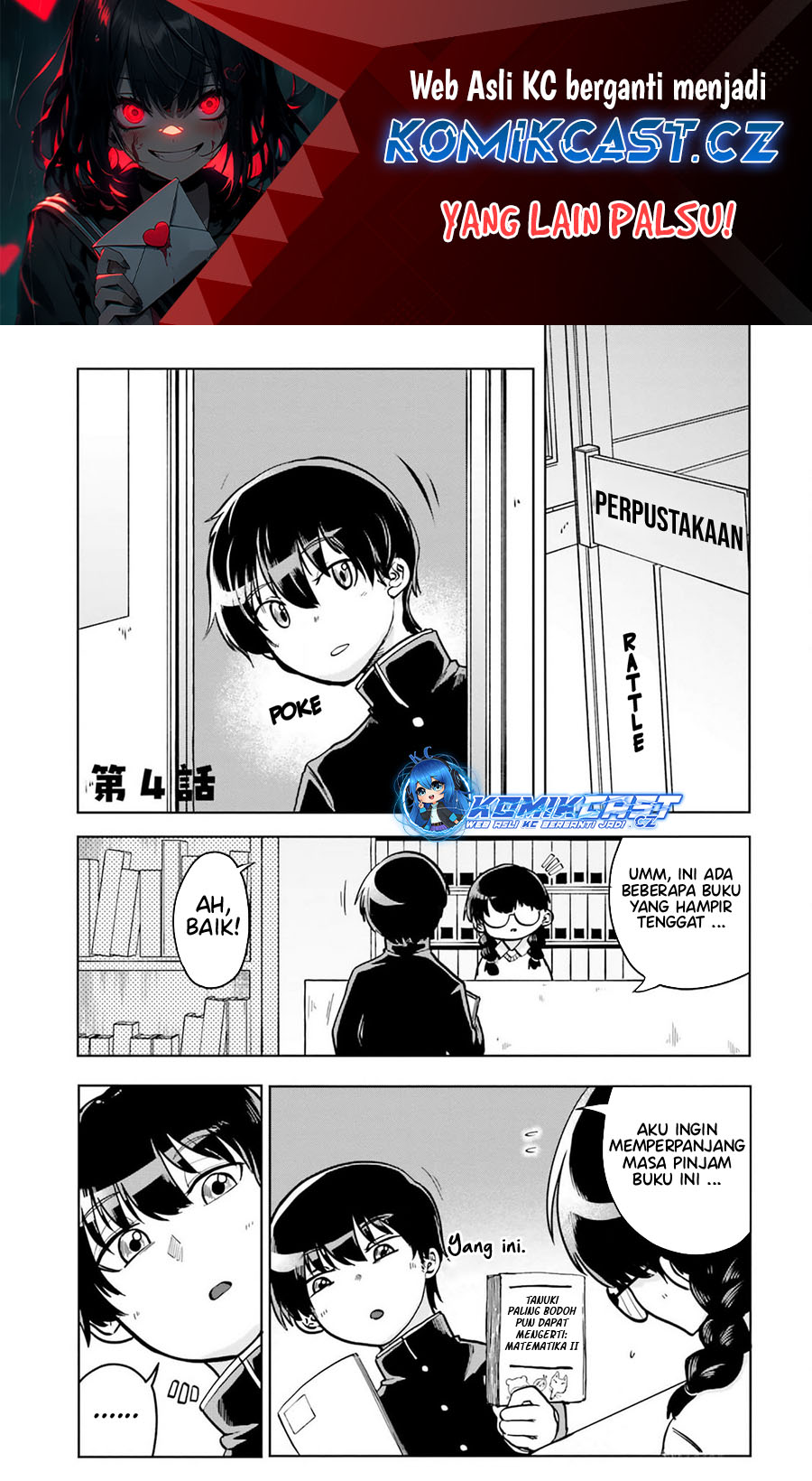 Okitsune Gal Katabami-san Chapter 04 Gambar 2