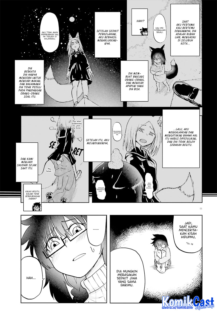 Okitsune Gal Katabami-san Chapter 16 Gambar 6