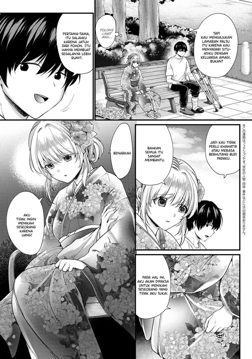 Omiai Shitakunakattanode, Muri Nandai na Jouken wo Tsuketara Doukyuusei ga Kita Ken ni Tsuite Chapter 02.1 Gambar 3