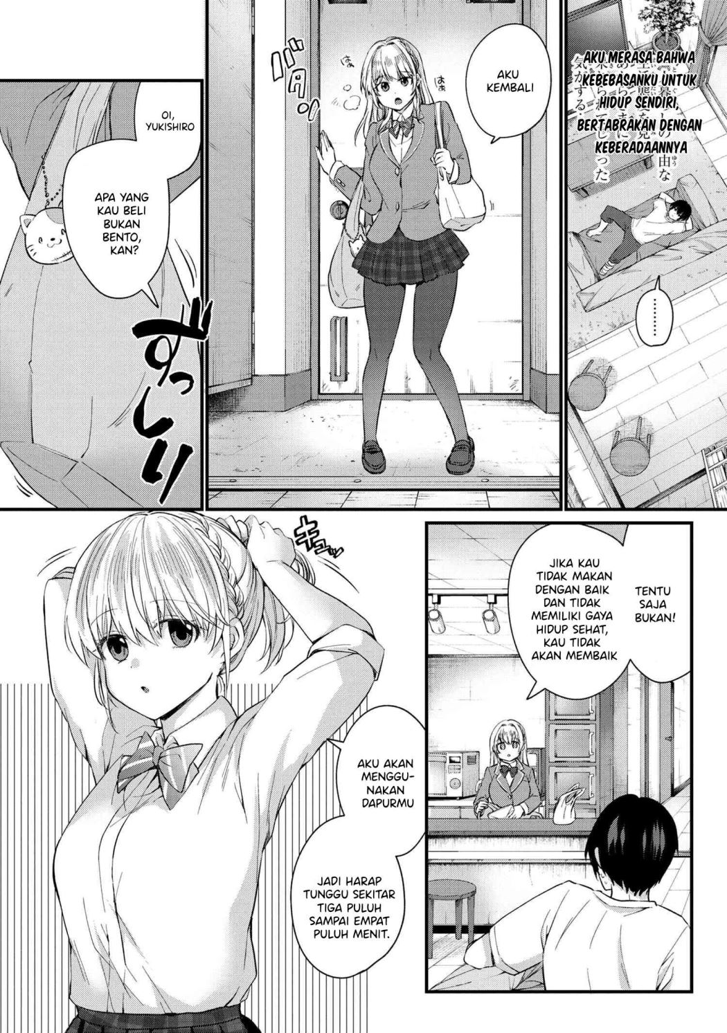 Omiai Shitakunakattanode, Muri Nandai na Jouken wo Tsuketara Doukyuusei ga Kita Ken ni Tsuite Chapter 02.2 Gambar 12