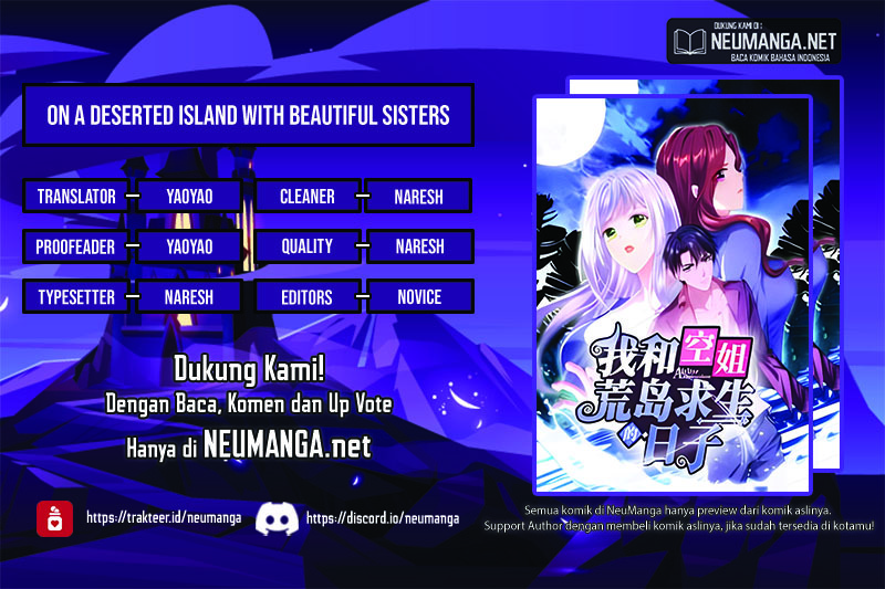 On a Deserted Island with Beautiful Sisters Chapter 01 Gambar 1