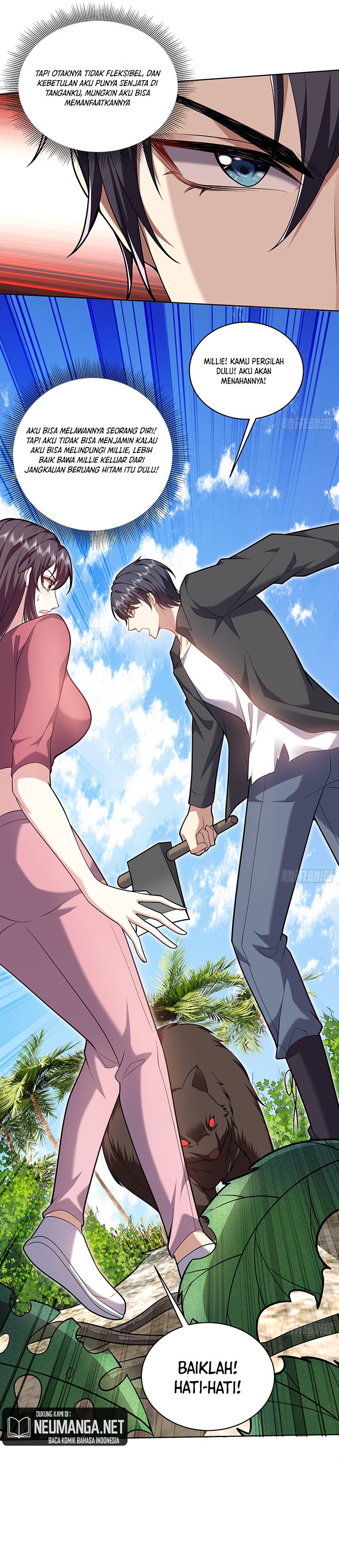 On a Deserted Island with Beautiful Sisters Chapter 06 Gambar 8