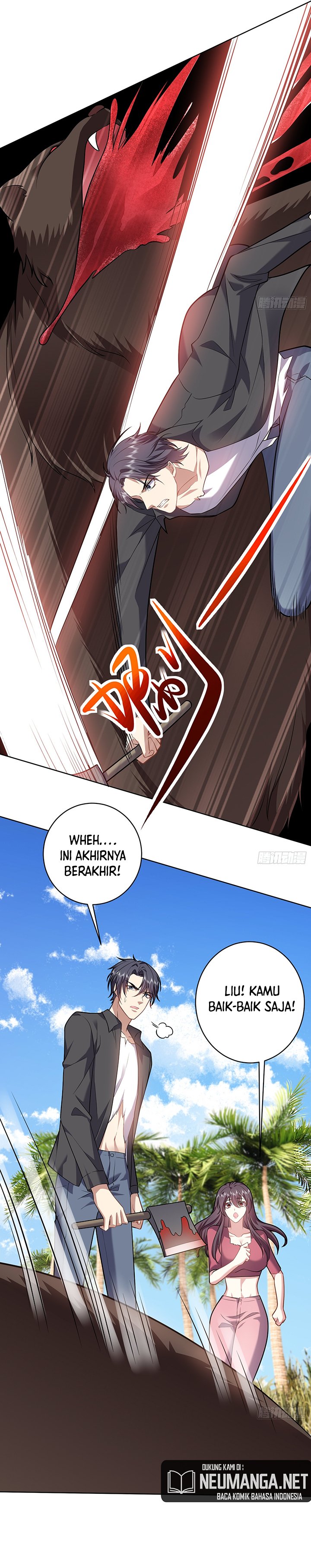 On a Deserted Island with Beautiful Sisters Chapter 06 Gambar 19