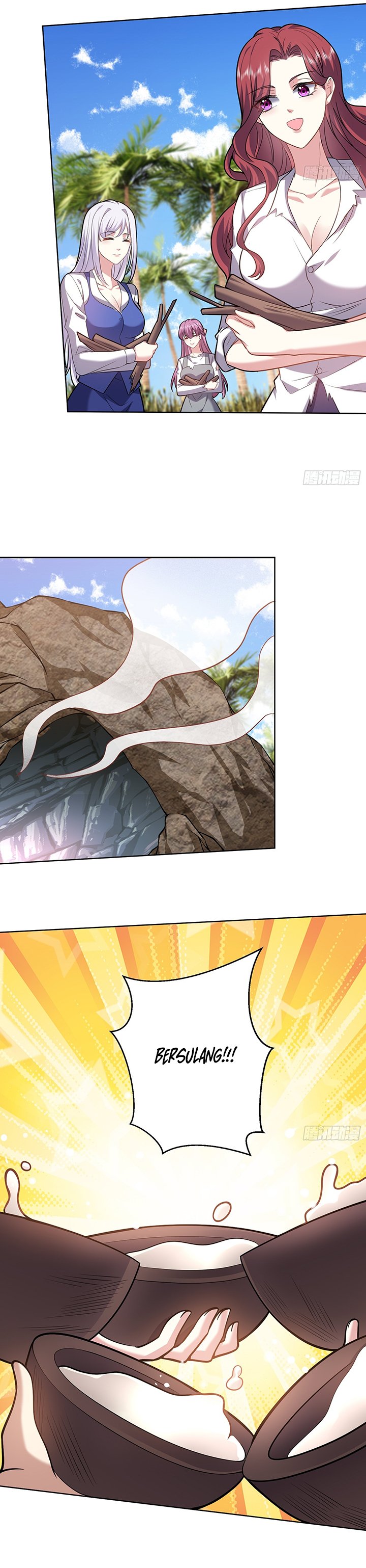 On a Deserted Island with Beautiful Sisters Chapter 06 Gambar 21