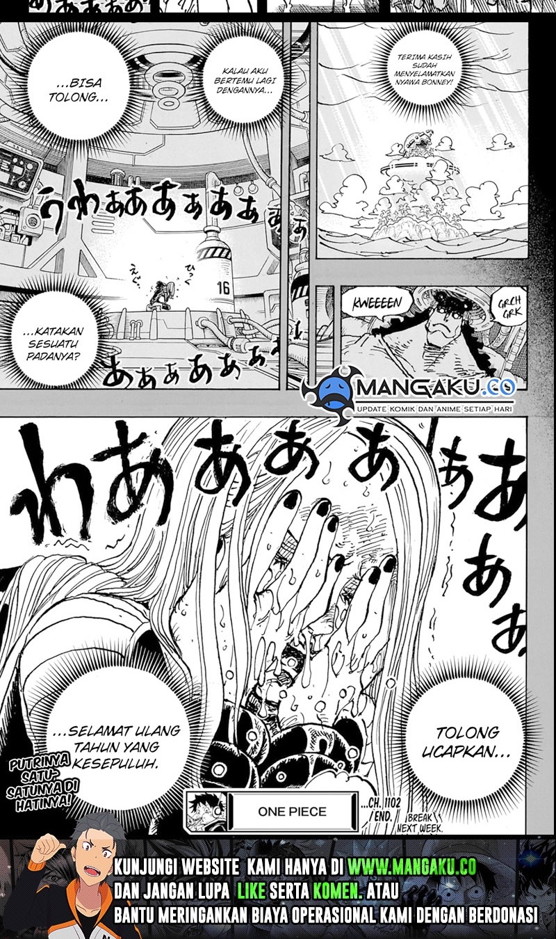 One Piece Chapter 1102 Gambar 6