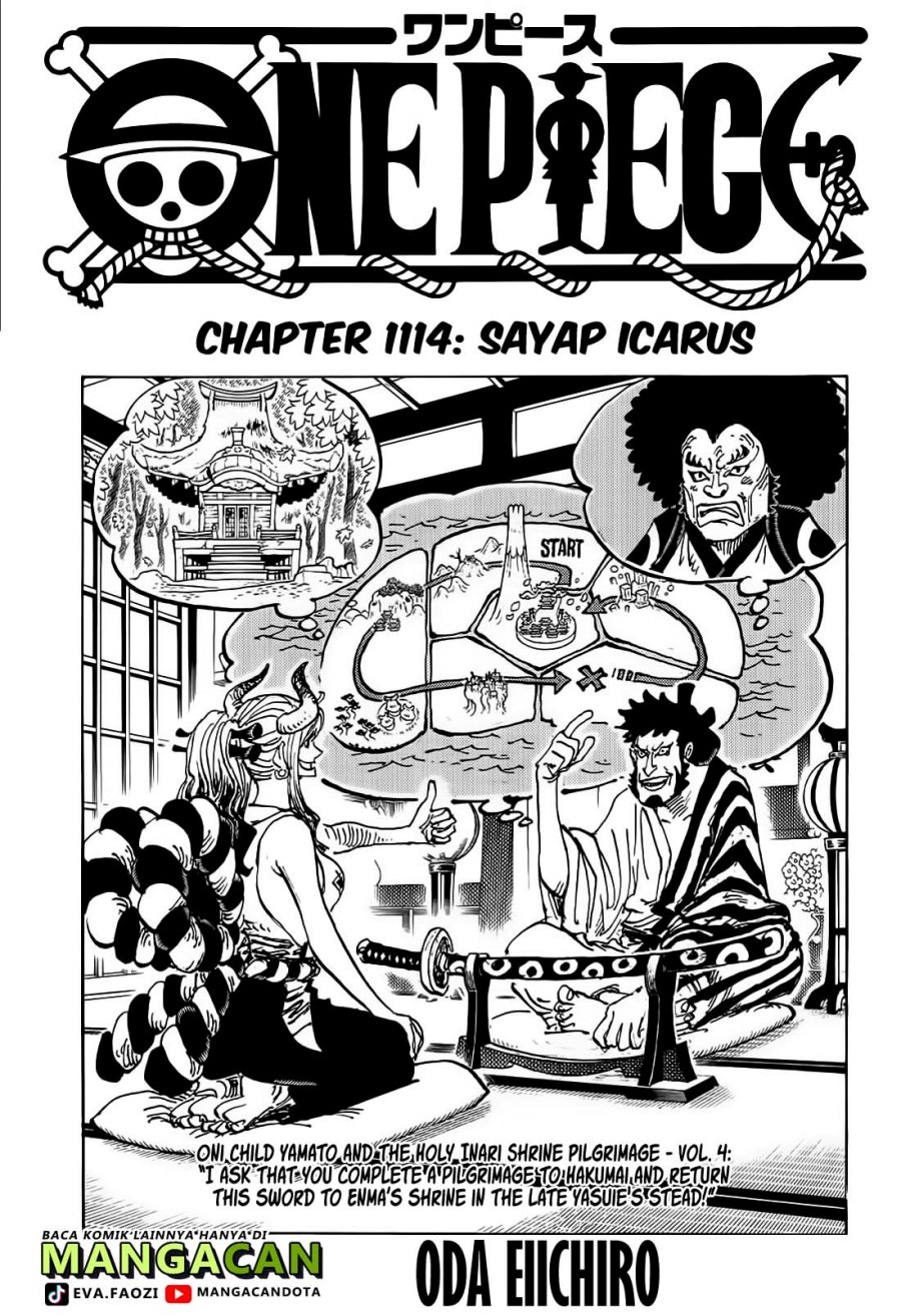One Piece Chapter 1114 Gambar 1