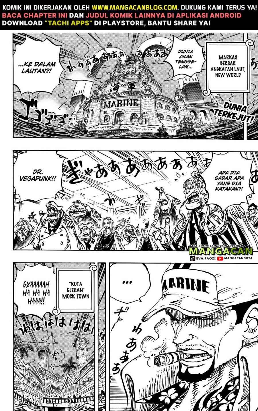 One Piece Chapter 1114 Gambar 2