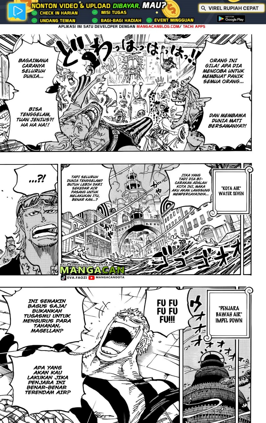 One Piece Chapter 1114 Gambar 3