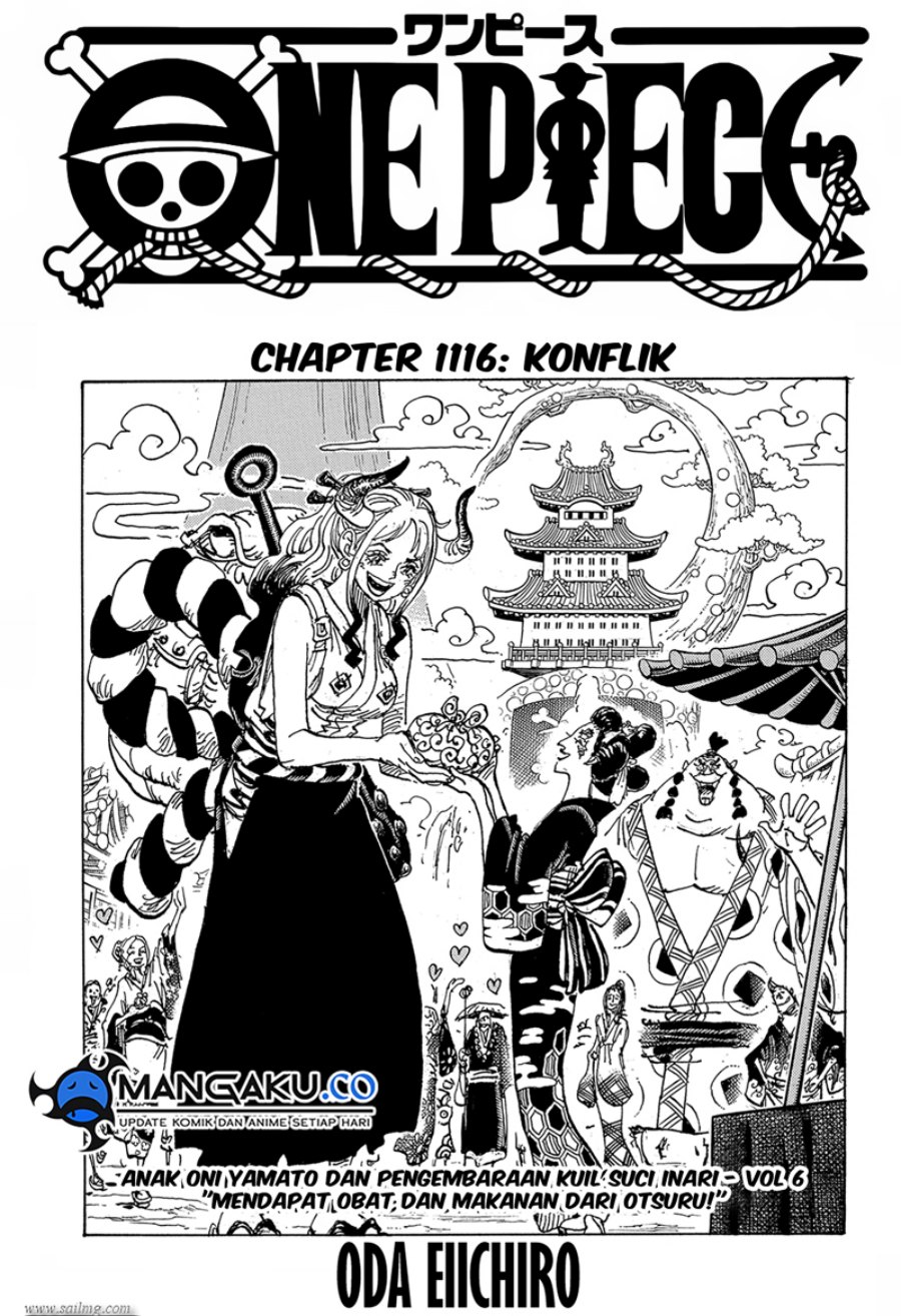 One Piece Chapter 1116 Gambar 2