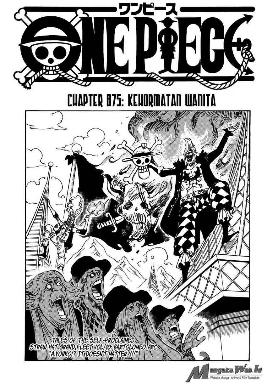 One Piece Chapter 875 Gambar 2