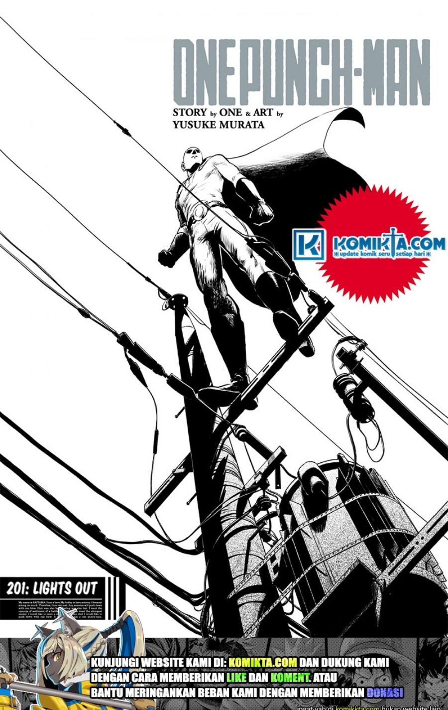 One Punch Man Chapter 201.6 Gambar 2