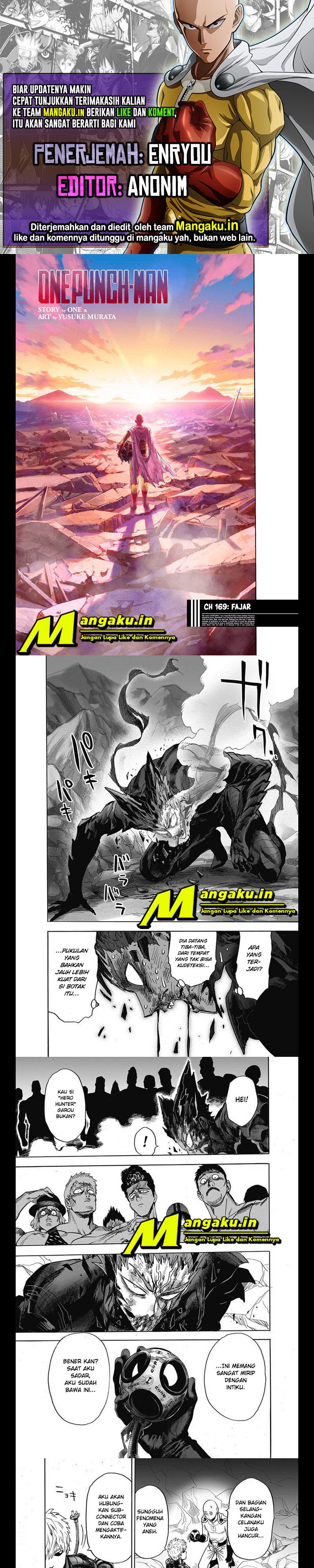 One Punch Man Chapter 219.1 Gambar 1