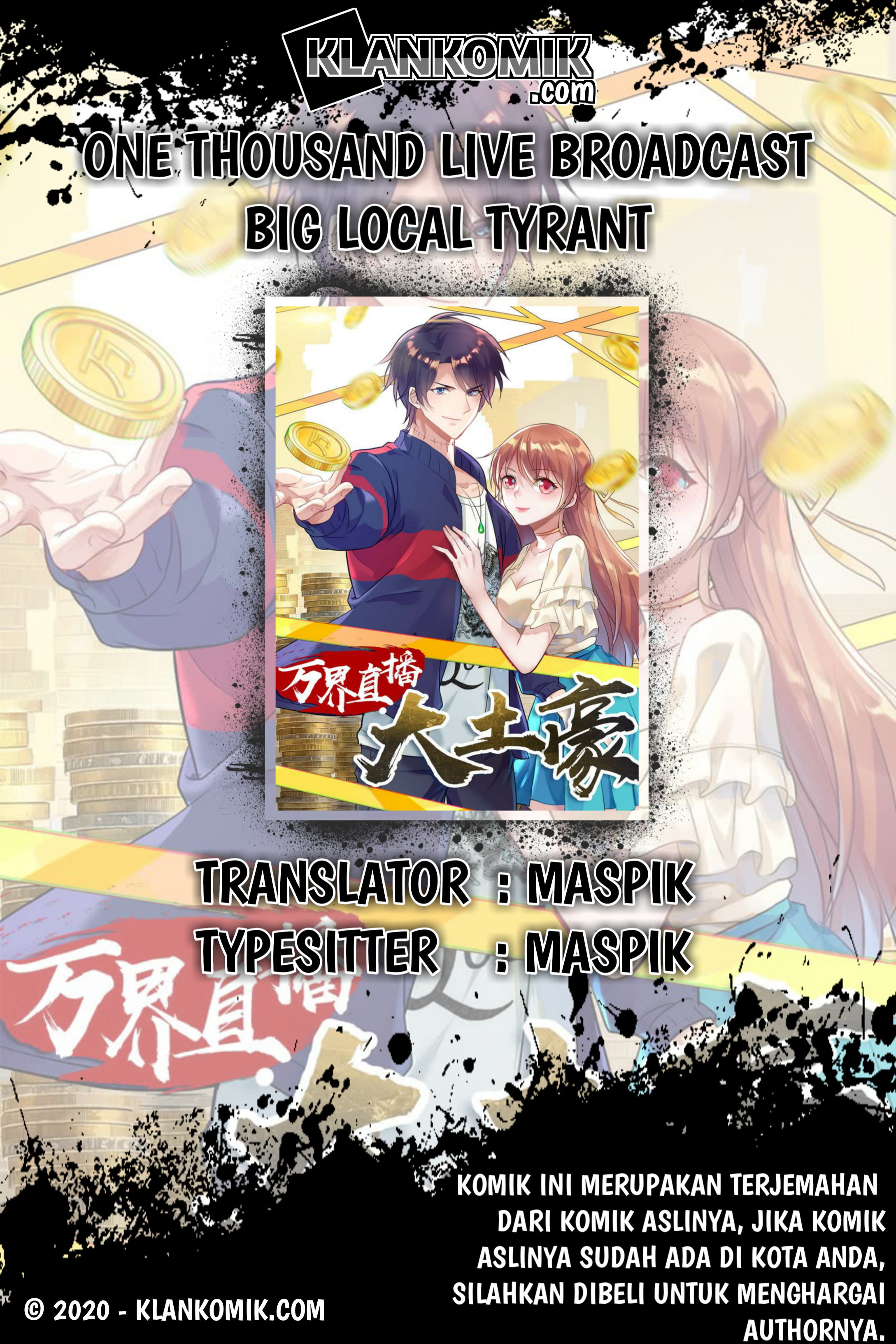 One Thousand Live Broadcast Big Local Tyrant Chapter 43 Gambar 1