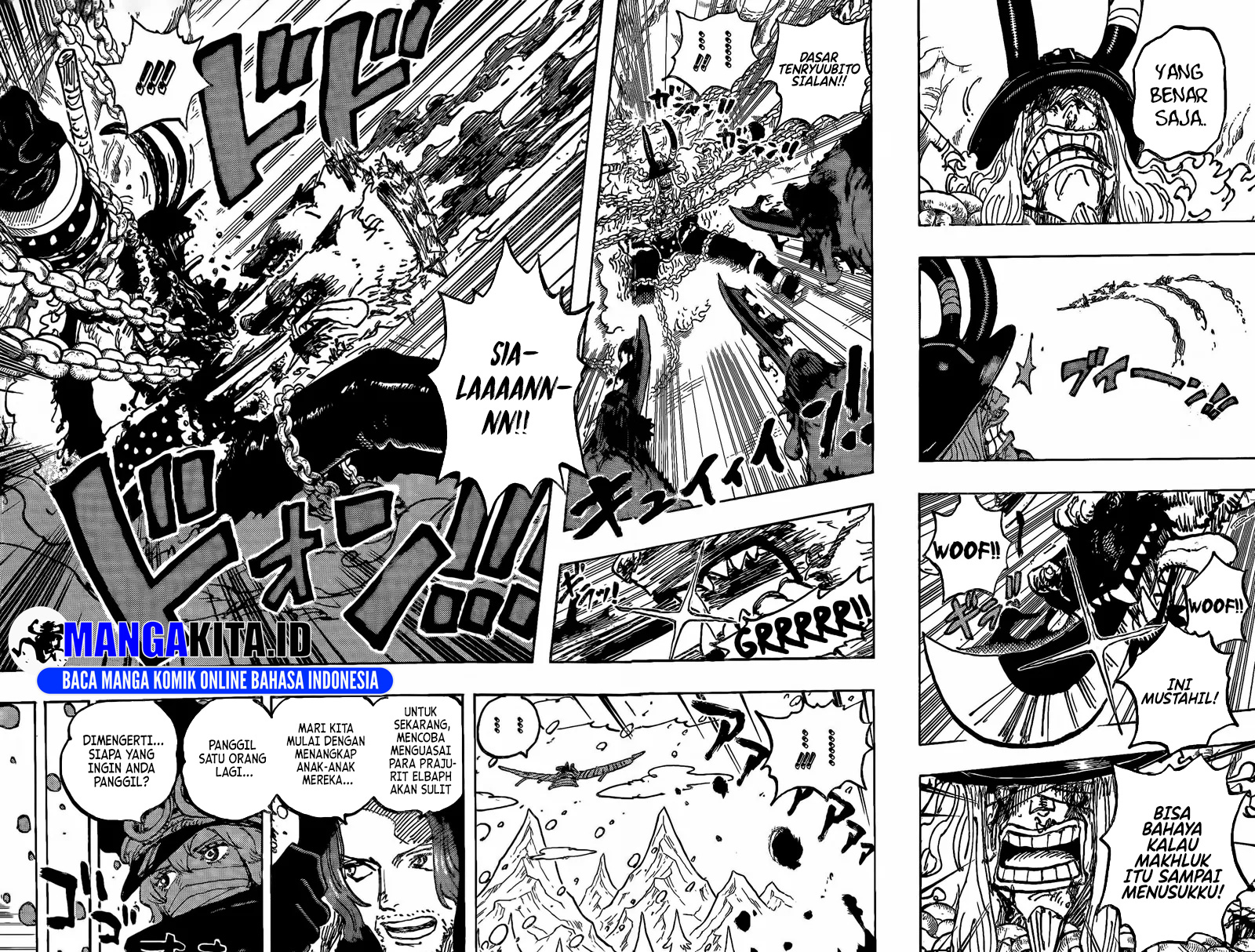 One Piece Chapter 1138 Gambar 9