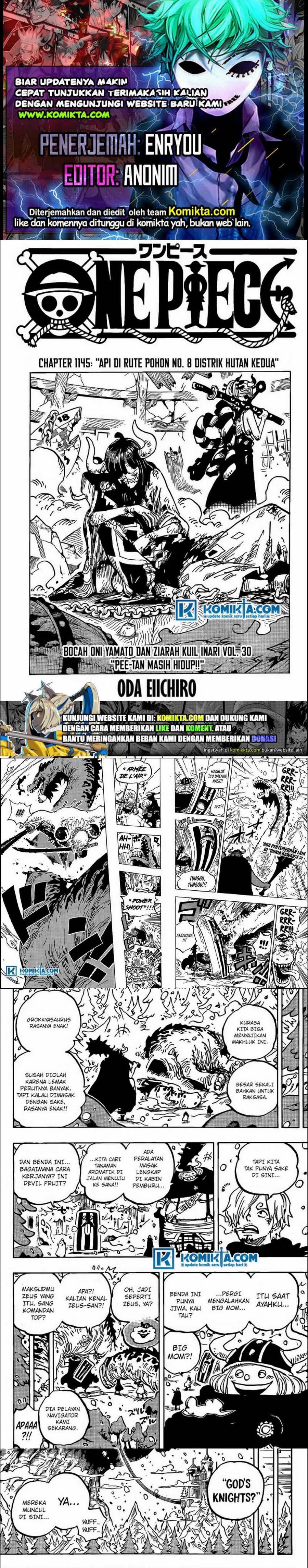 One Piece Chapter 1145 Gambar 1