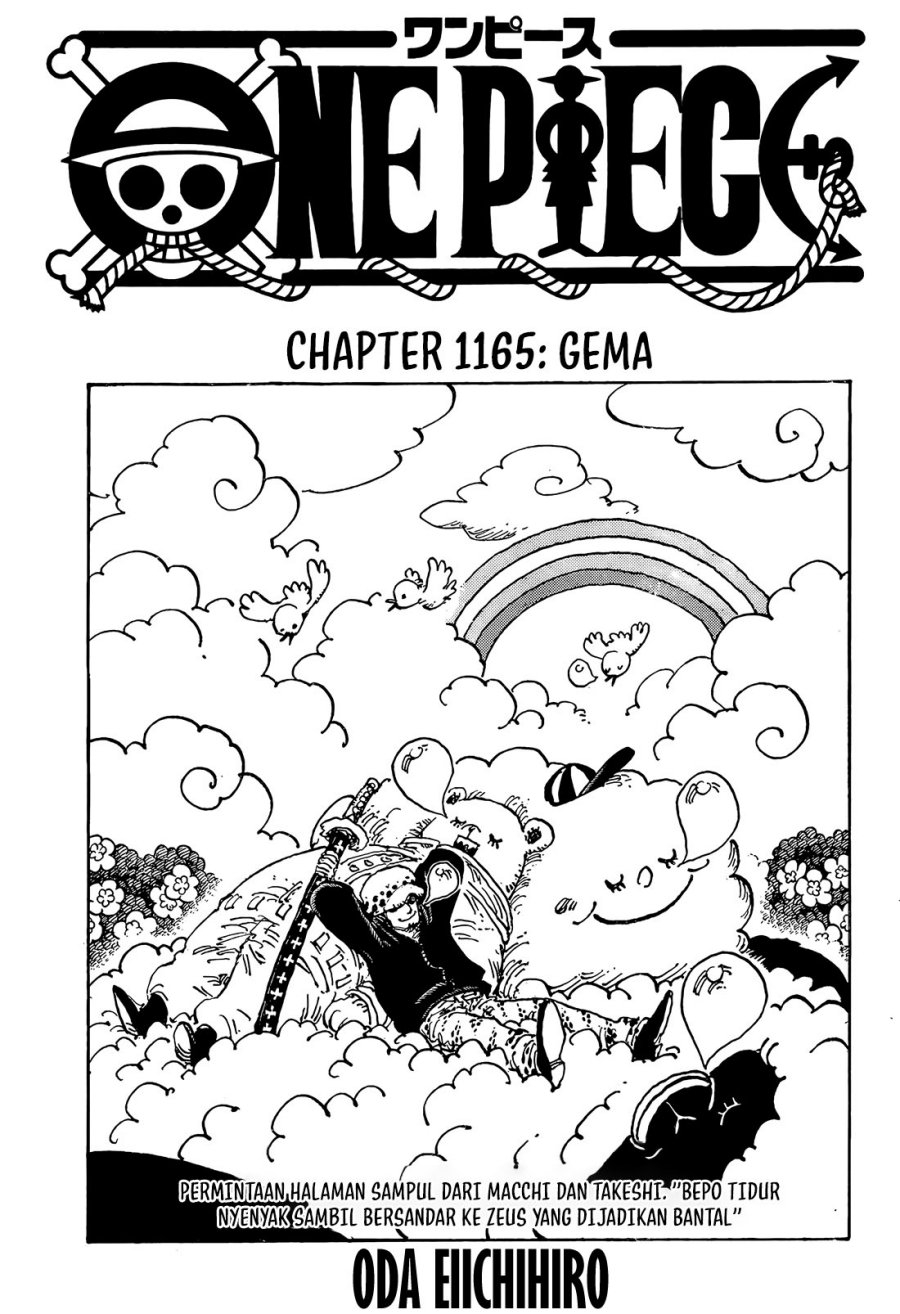 One Piece Chapter 1165 Gambar 2