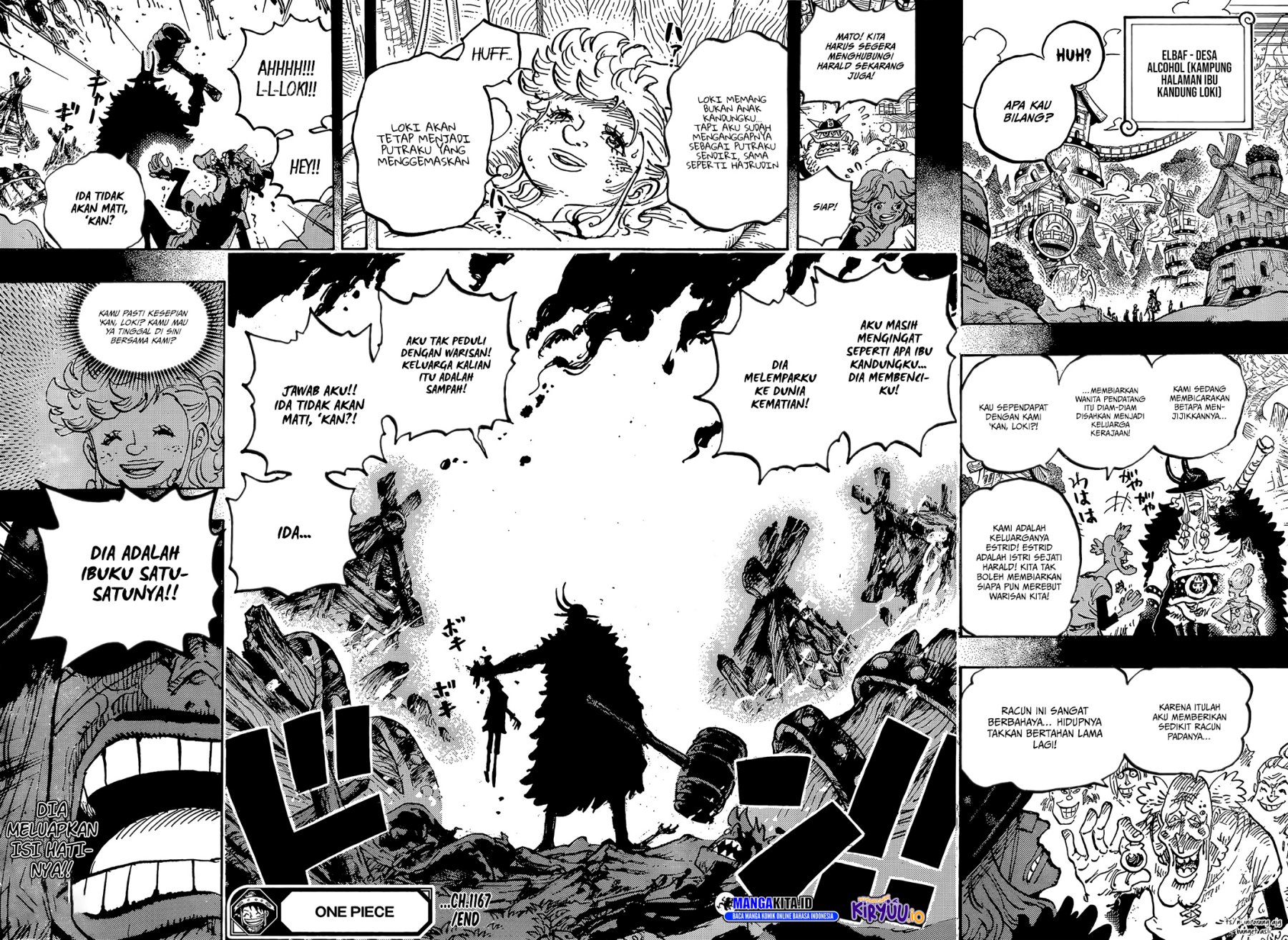 One Piece Chapter 1167 Gambar 17