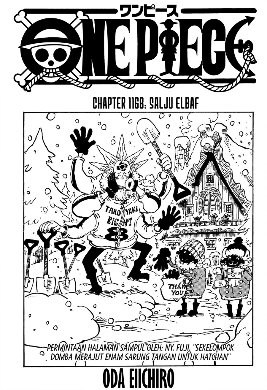 One Piece Chapter 1168 Gambar 2