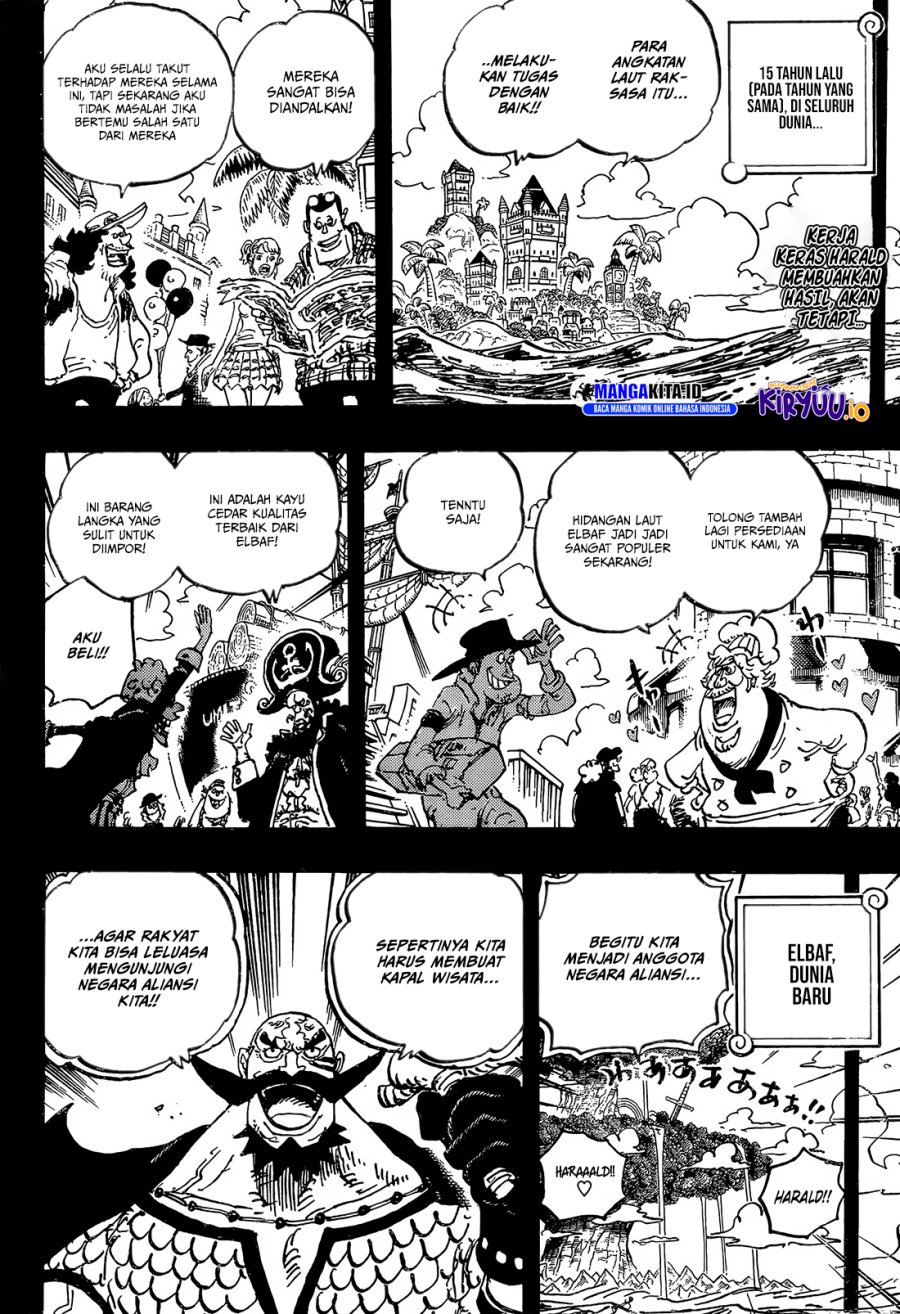 One Piece Chapter 1168 Gambar 3