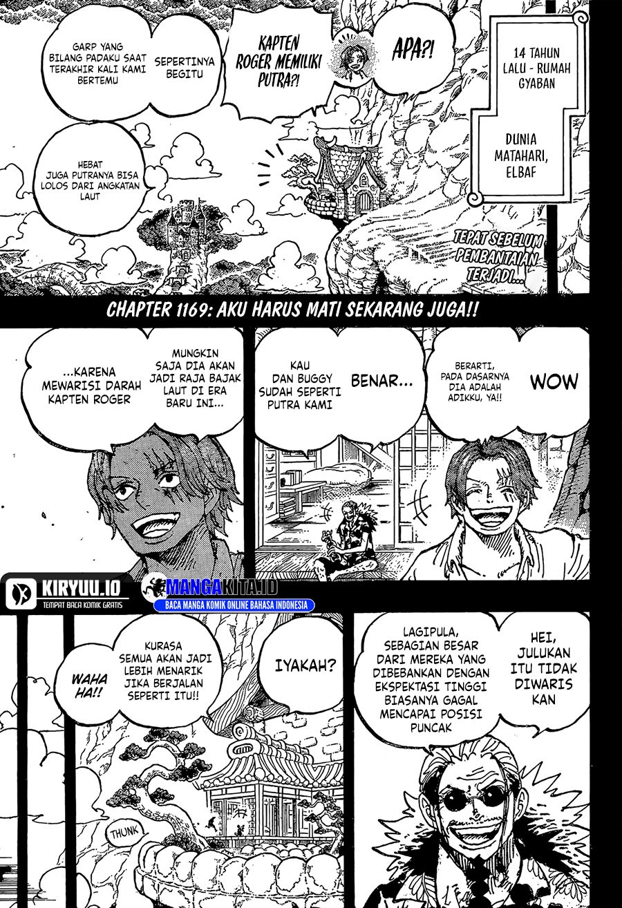 One Piece Chapter 1169 Gambar 4