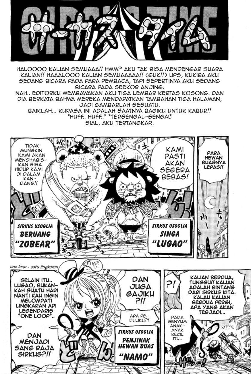 One Piece: Log Book Omake Chapter 02 Gambar 1