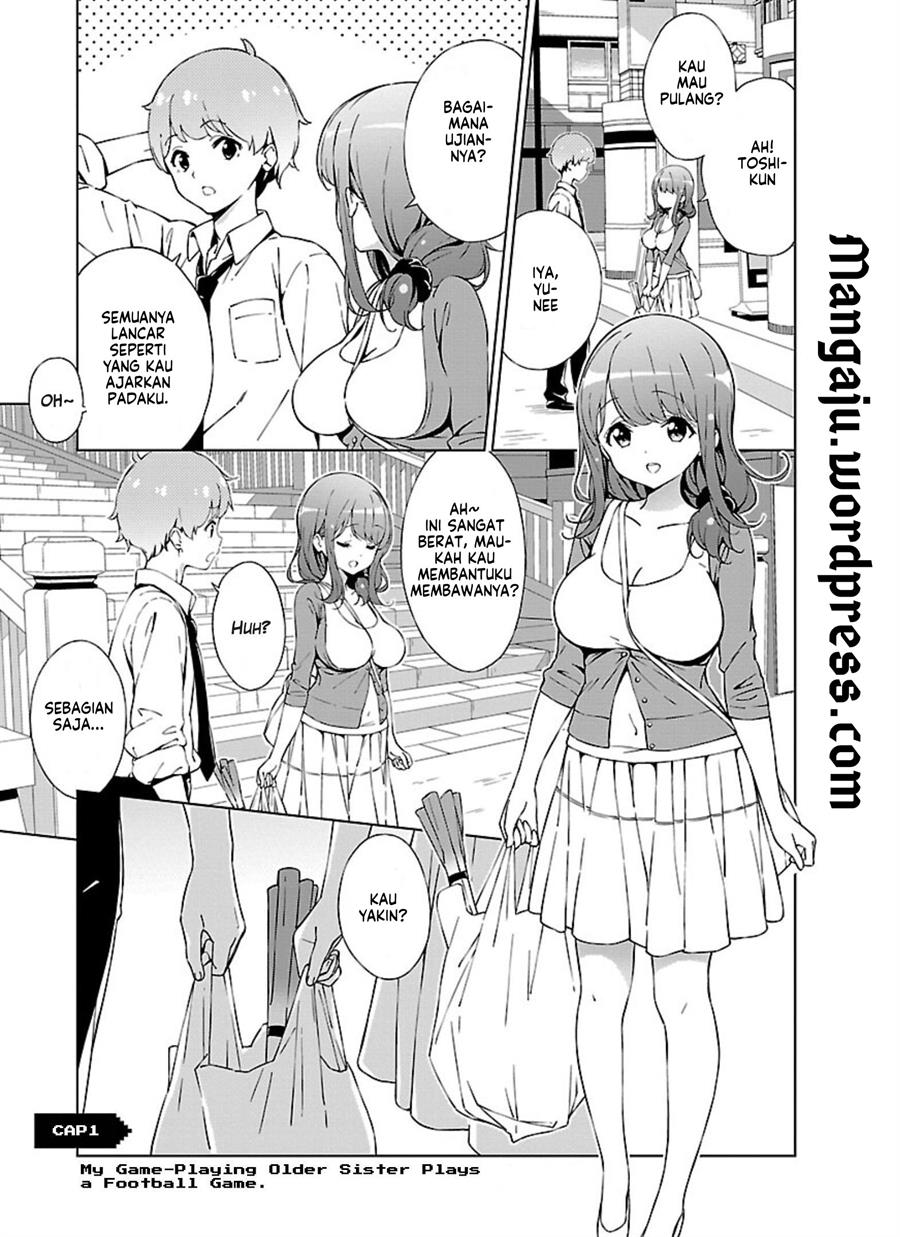 Onee-chan wa Game o Suruto Hito ga Kawaru Onee-chan Chapter 01 Gambar 2