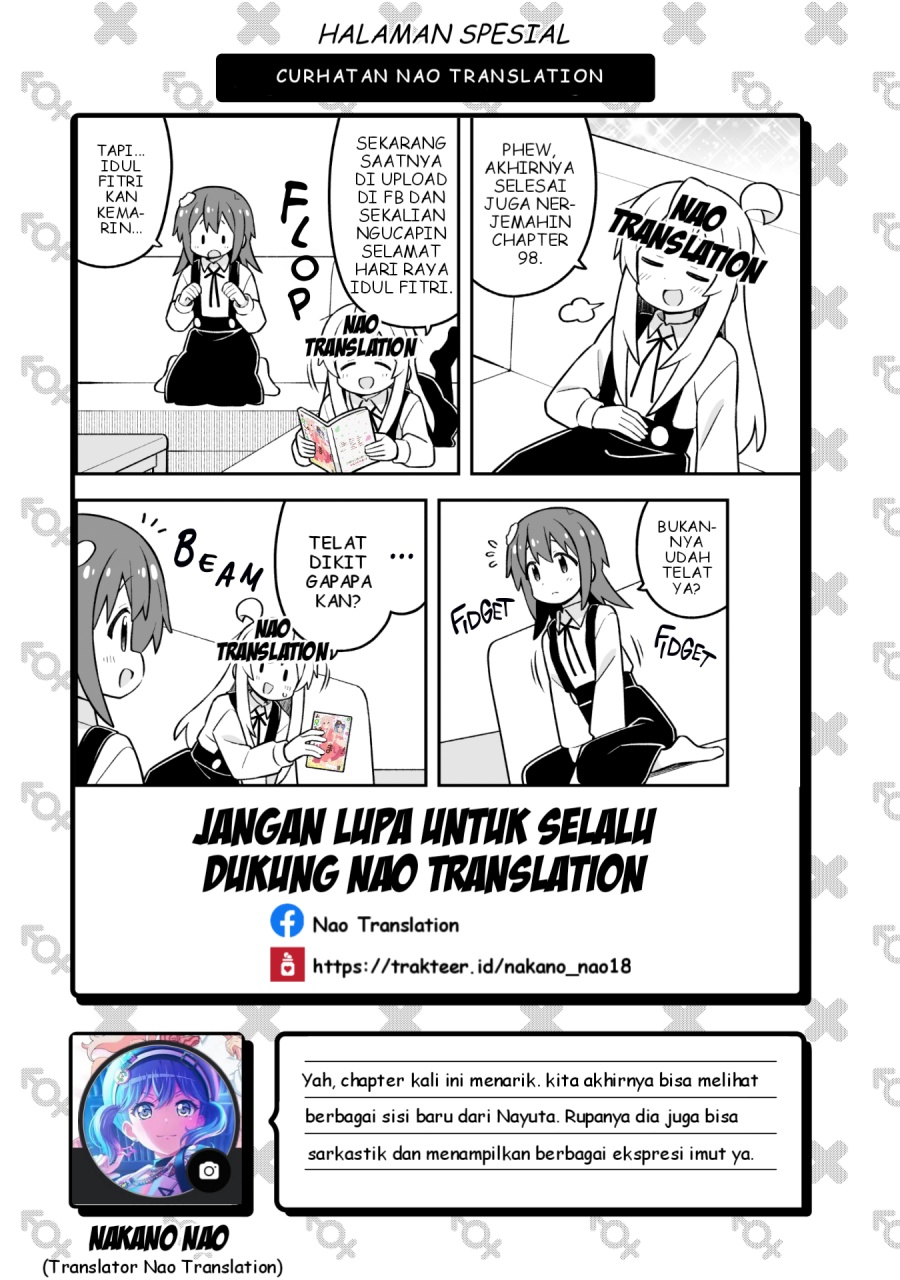 Onii-chan wa Oshimai Chapter 98 Gambar 16