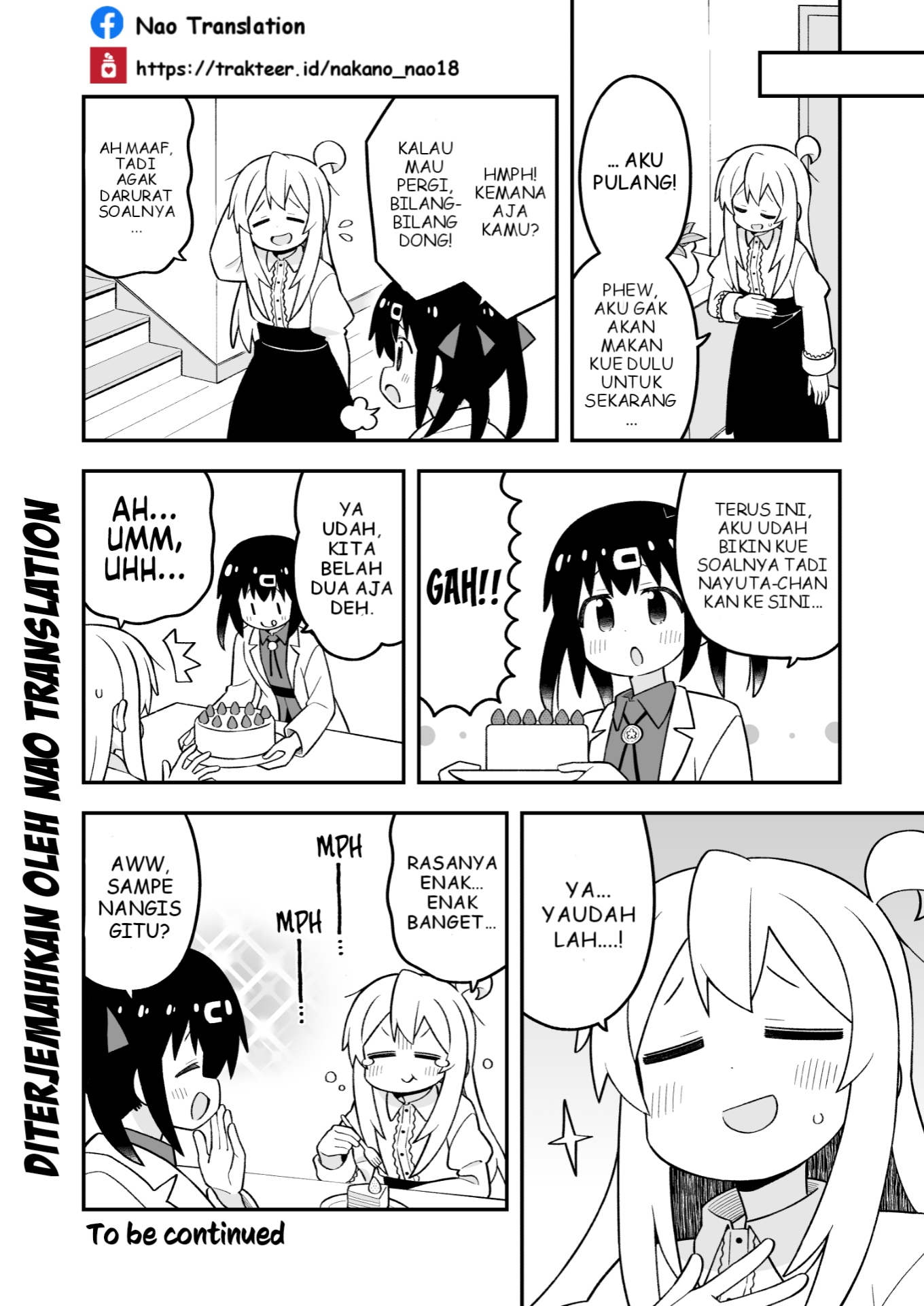 Onii-chan wa Oshimai Chapter 102 Gambar 13