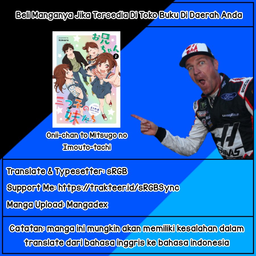 Onii-chan to Mitsugo no Imouto-tachi Chapter 16 Gambar 1