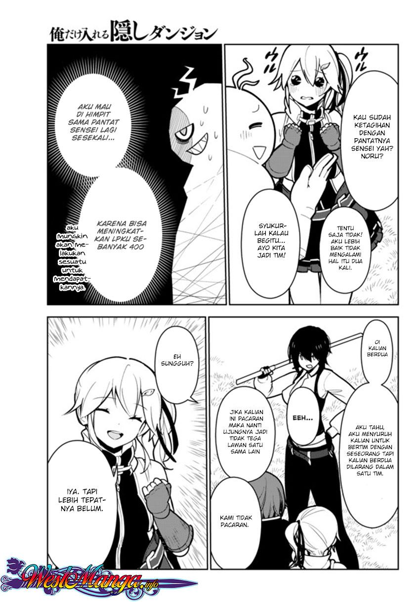 Ore dake Haireru Kakushi Dungeon: Kossori Kitaete Sekai Saikyou Chapter 09 Gambar 6
