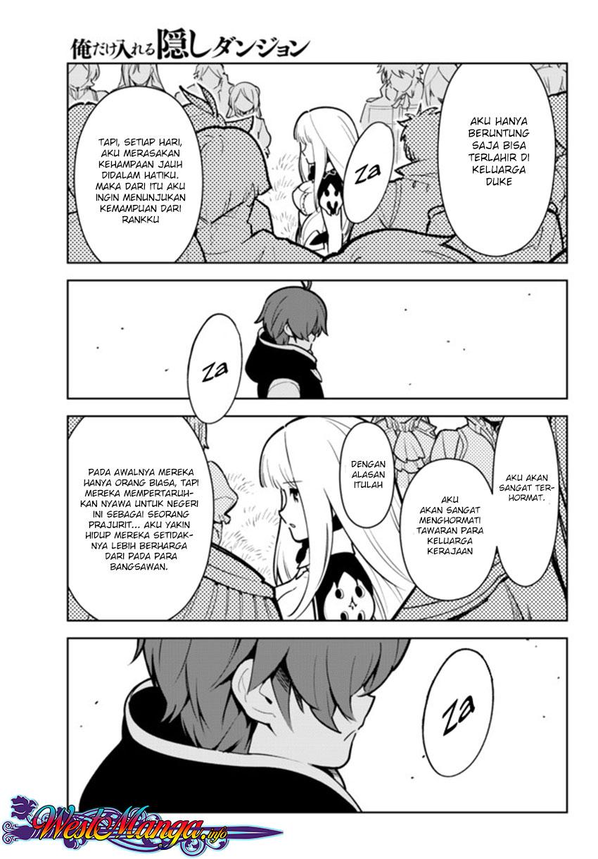 Ore dake Haireru Kakushi Dungeon: Kossori Kitaete Sekai Saikyou Chapter 09 Gambar 10