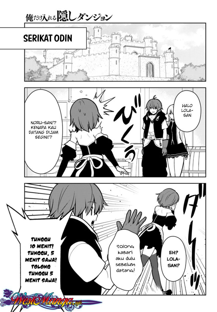 Ore dake Haireru Kakushi Dungeon: Kossori Kitaete Sekai Saikyou Chapter 09 Gambar 24