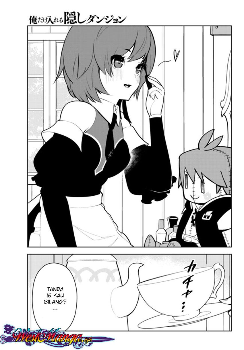 Ore dake Haireru Kakushi Dungeon: Kossori Kitaete Sekai Saikyou Chapter 09 Gambar 26