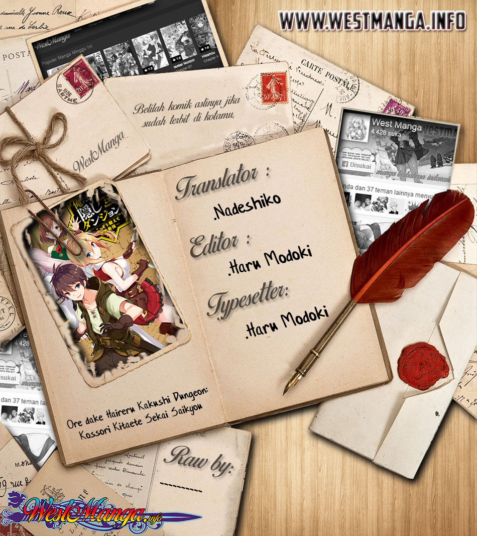 Ore dake Haireru Kakushi Dungeon: Kossori Kitaete Sekai Saikyou Chapter 10 Gambar 1