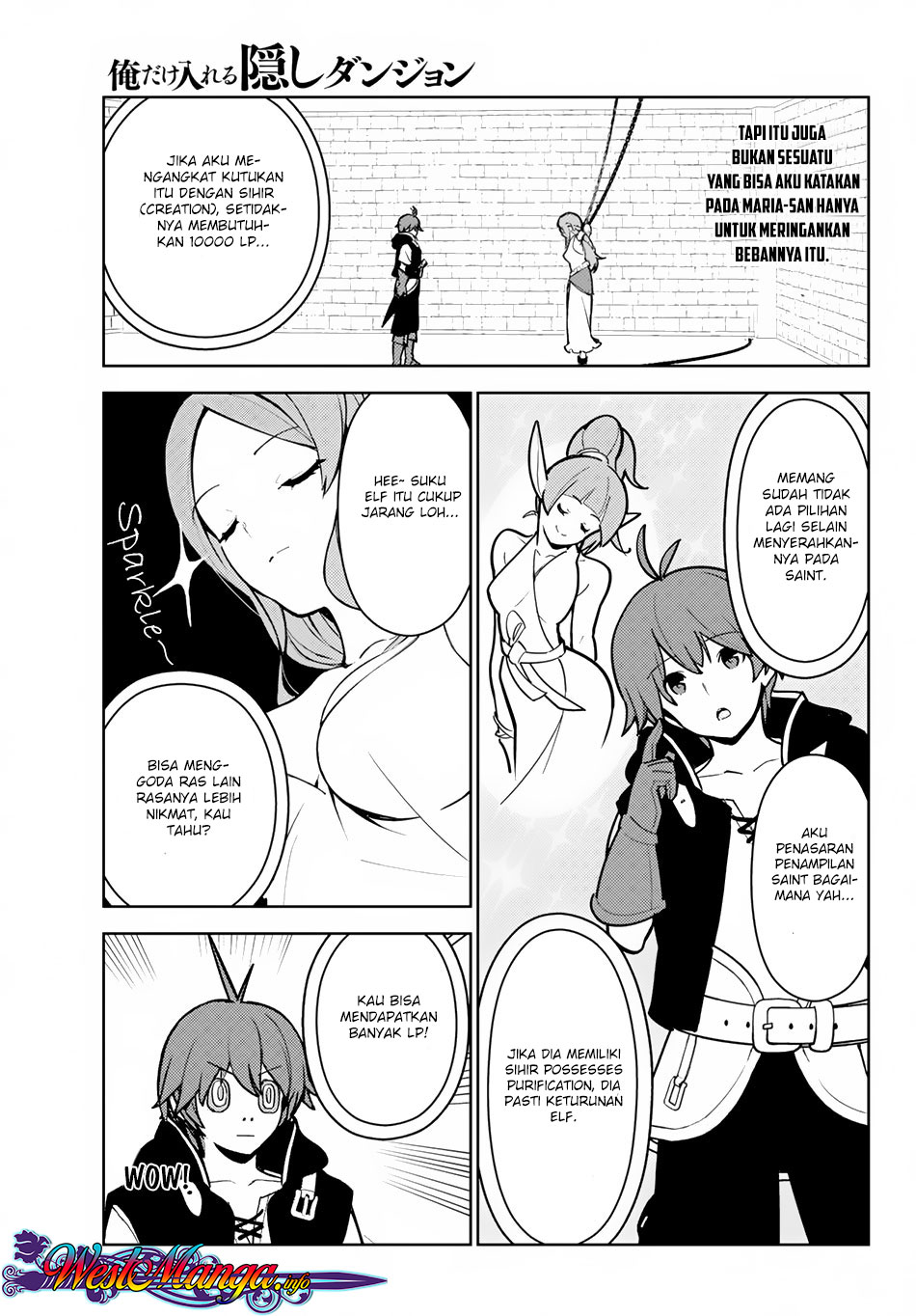 Ore dake Haireru Kakushi Dungeon: Kossori Kitaete Sekai Saikyou Chapter 10 Gambar 8