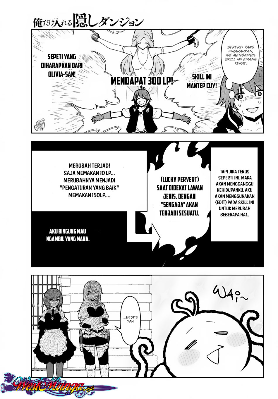 Ore dake Haireru Kakushi Dungeon: Kossori Kitaete Sekai Saikyou Chapter 10 Gambar 16