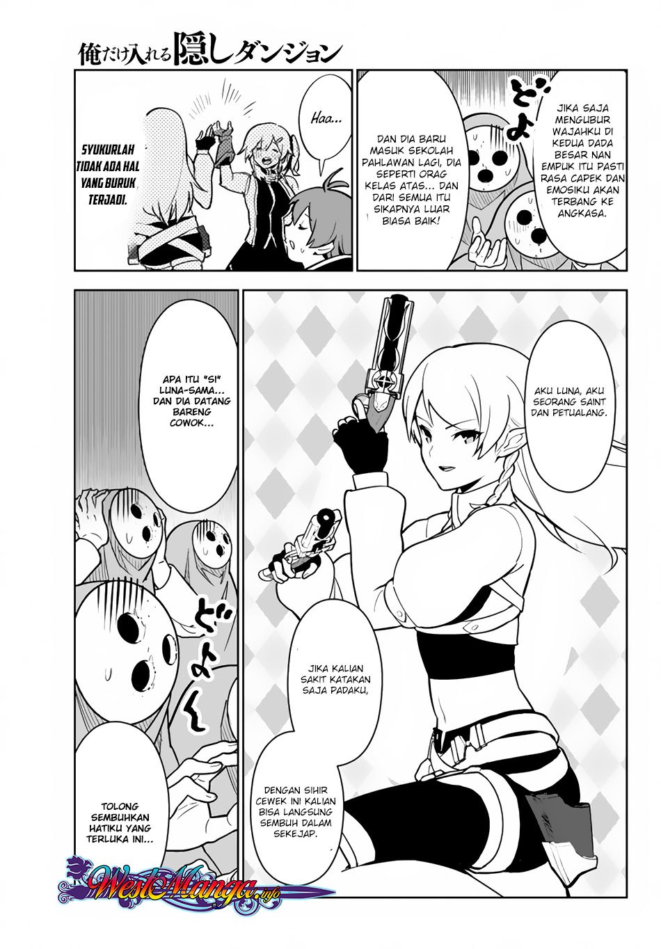 Ore dake Haireru Kakushi Dungeon: Kossori Kitaete Sekai Saikyou Chapter 12 Gambar 14