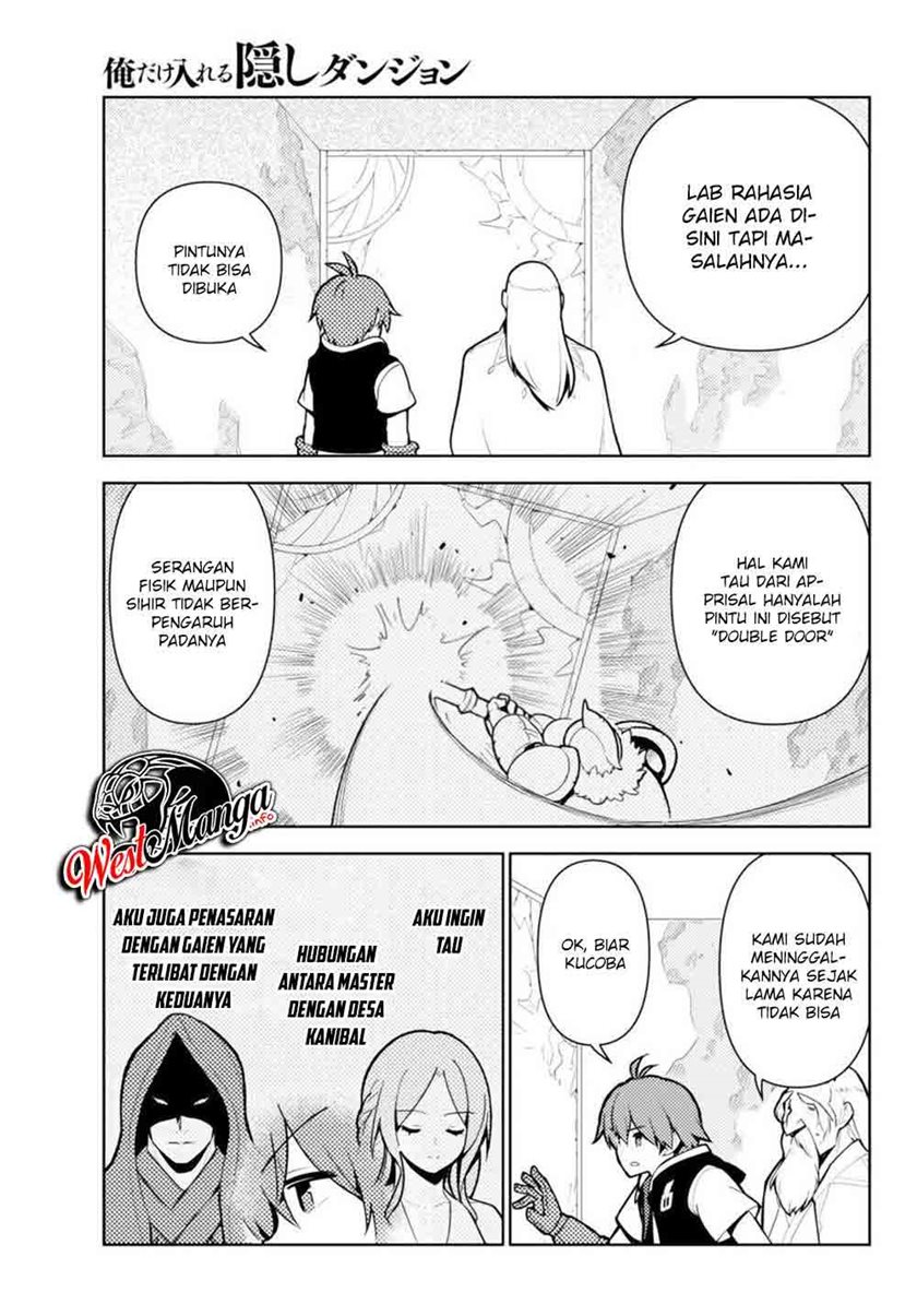 Ore dake Haireru Kakushi Dungeon: Kossori Kitaete Sekai Saikyou Chapter 50 Gambar 11