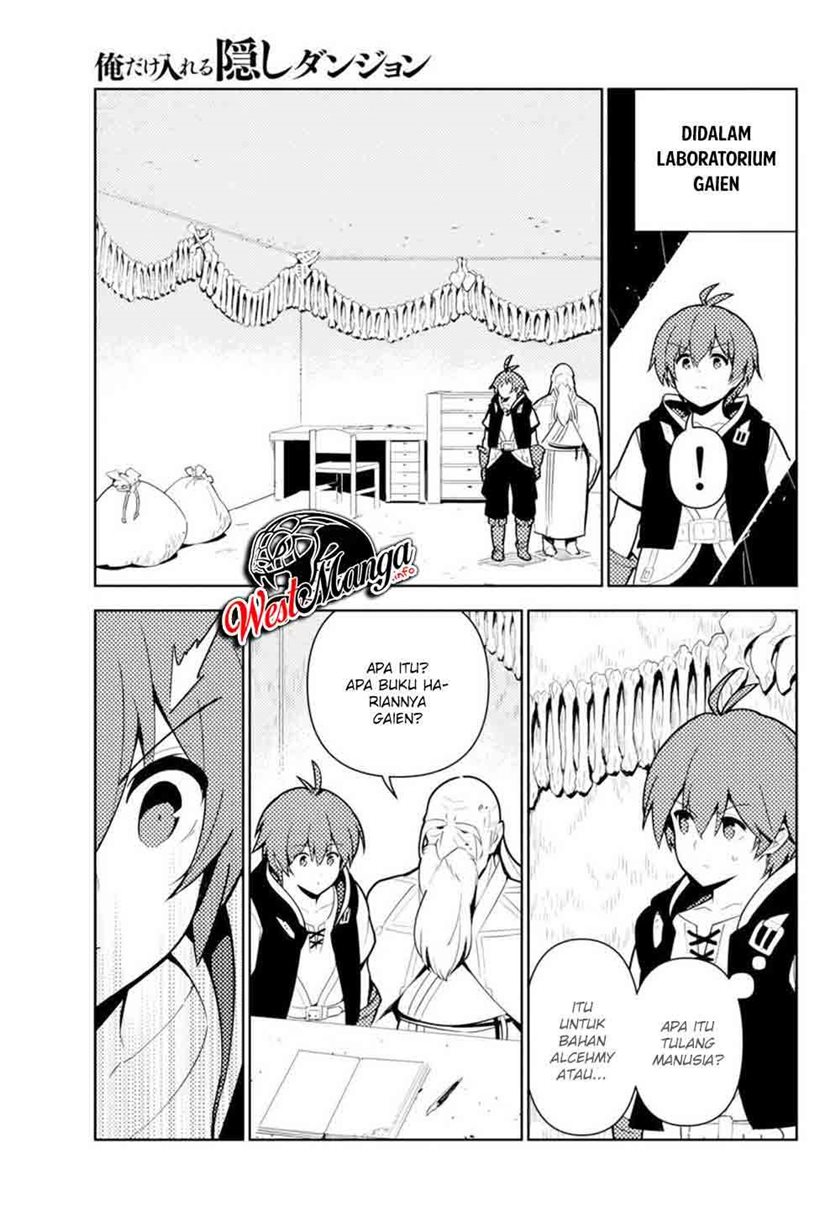 Ore dake Haireru Kakushi Dungeon: Kossori Kitaete Sekai Saikyou Chapter 50 Gambar 13