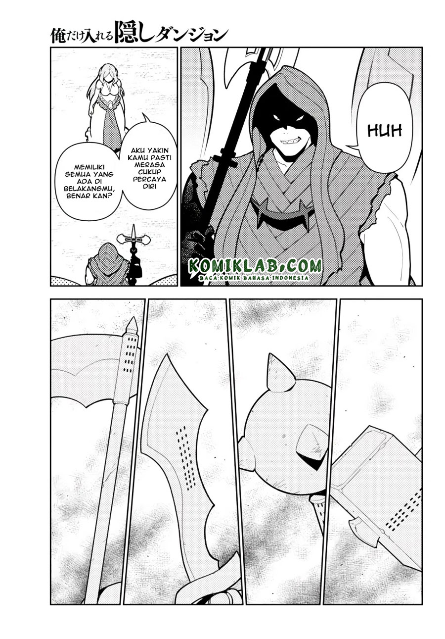 Ore dake Haireru Kakushi Dungeon: Kossori Kitaete Sekai Saikyou Chapter 55 Gambar 18