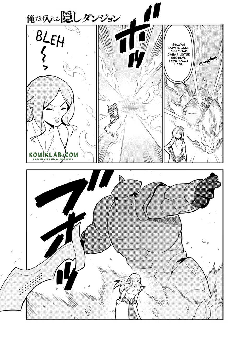 Ore dake Haireru Kakushi Dungeon: Kossori Kitaete Sekai Saikyou Chapter 56 Gambar 8