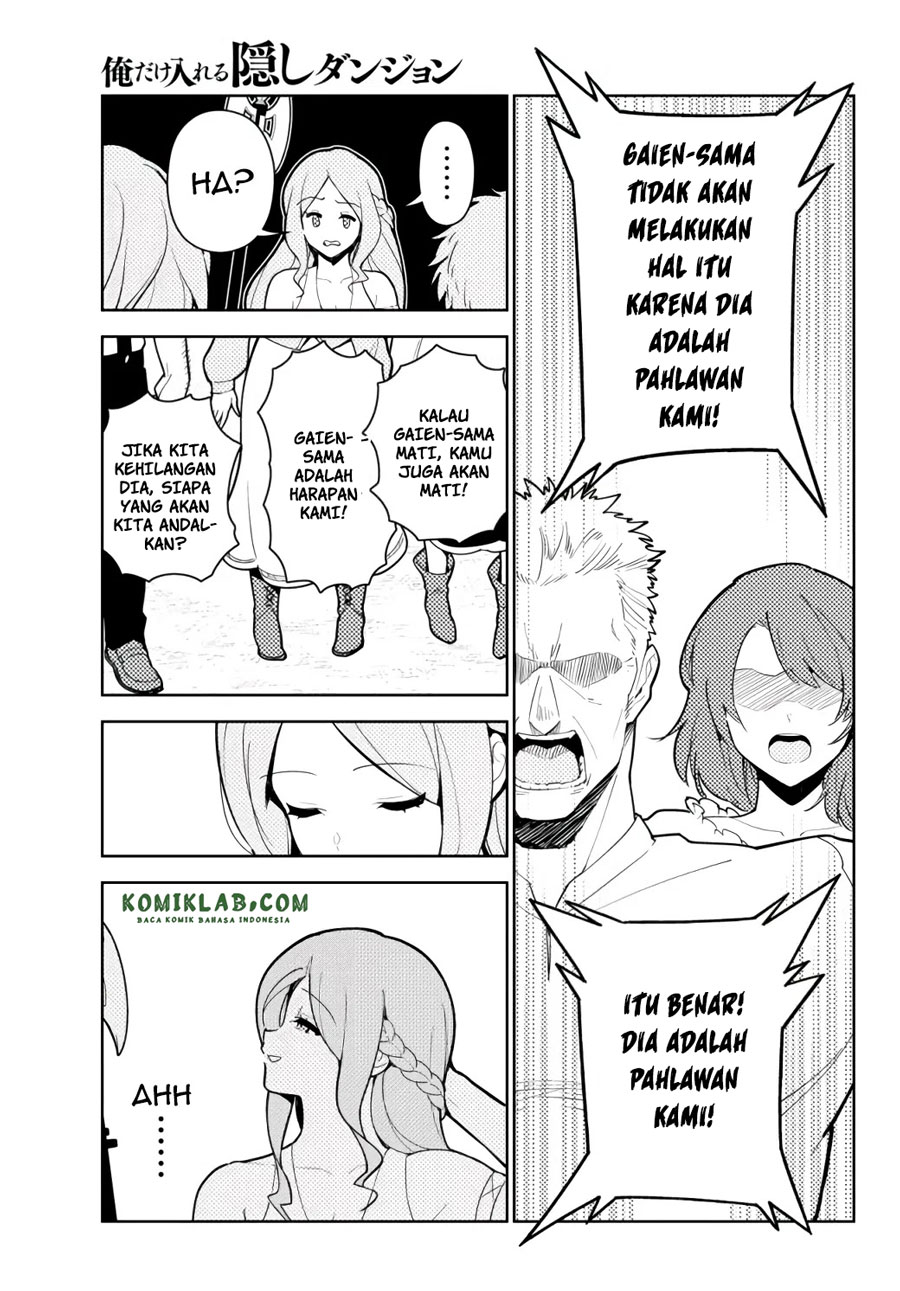 Ore dake Haireru Kakushi Dungeon: Kossori Kitaete Sekai Saikyou Chapter 56 Gambar 14