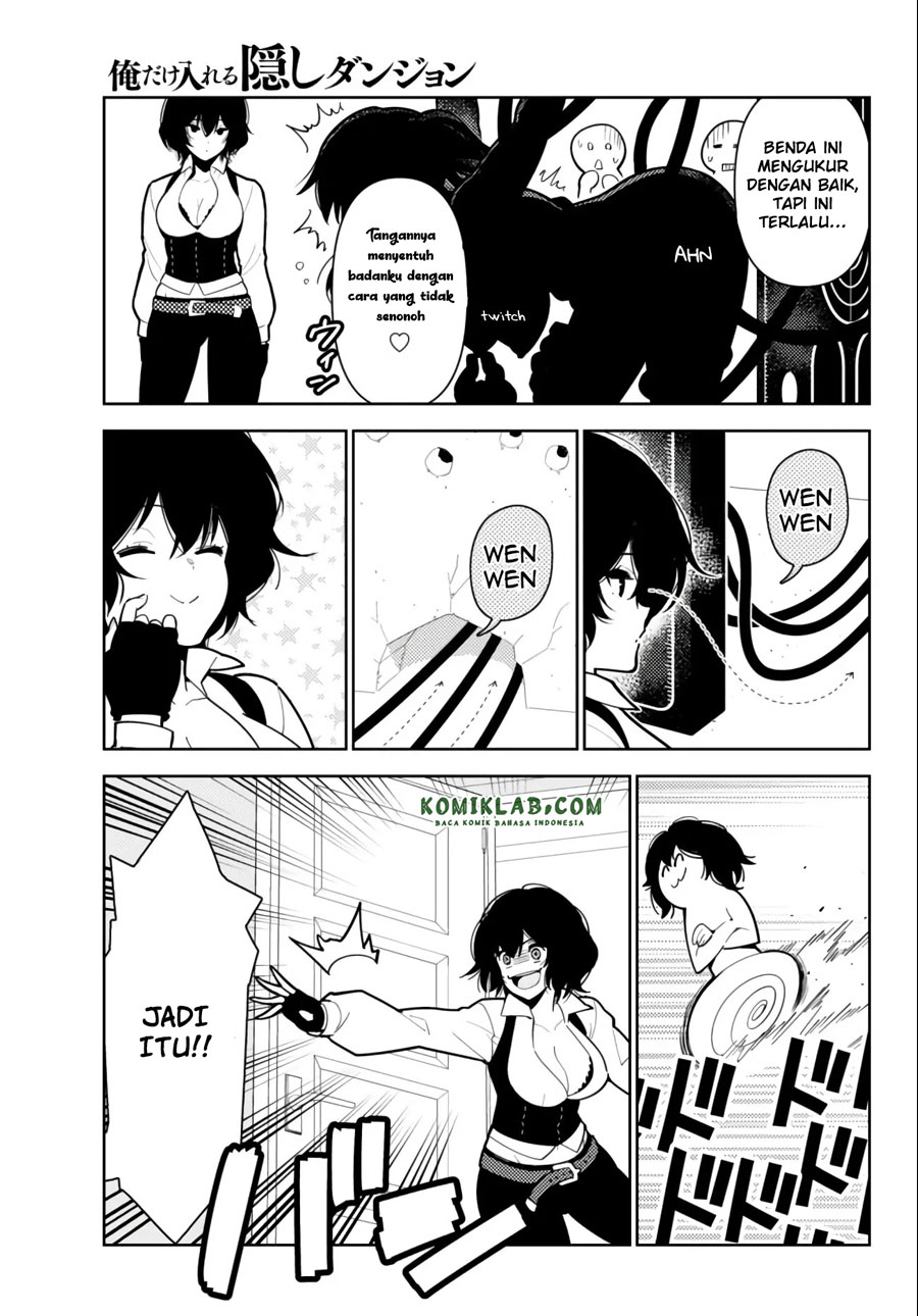 Ore dake Haireru Kakushi Dungeon: Kossori Kitaete Sekai Saikyou Chapter 57 Gambar 8