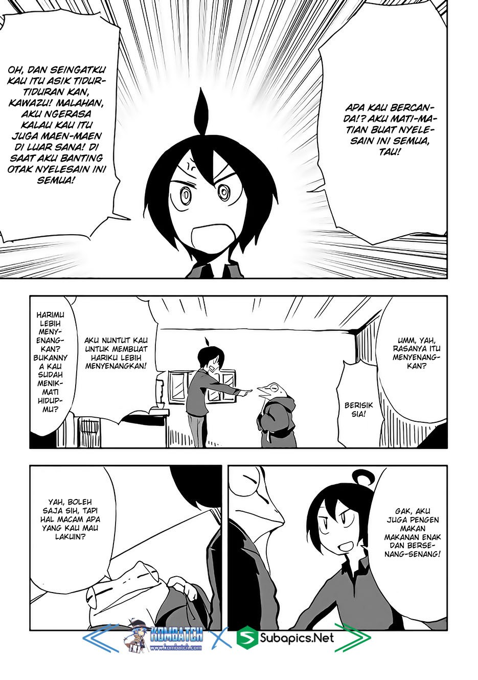 Ore to Kawazu-san no Isekai Hourouki Chapter 08 Gambar 8