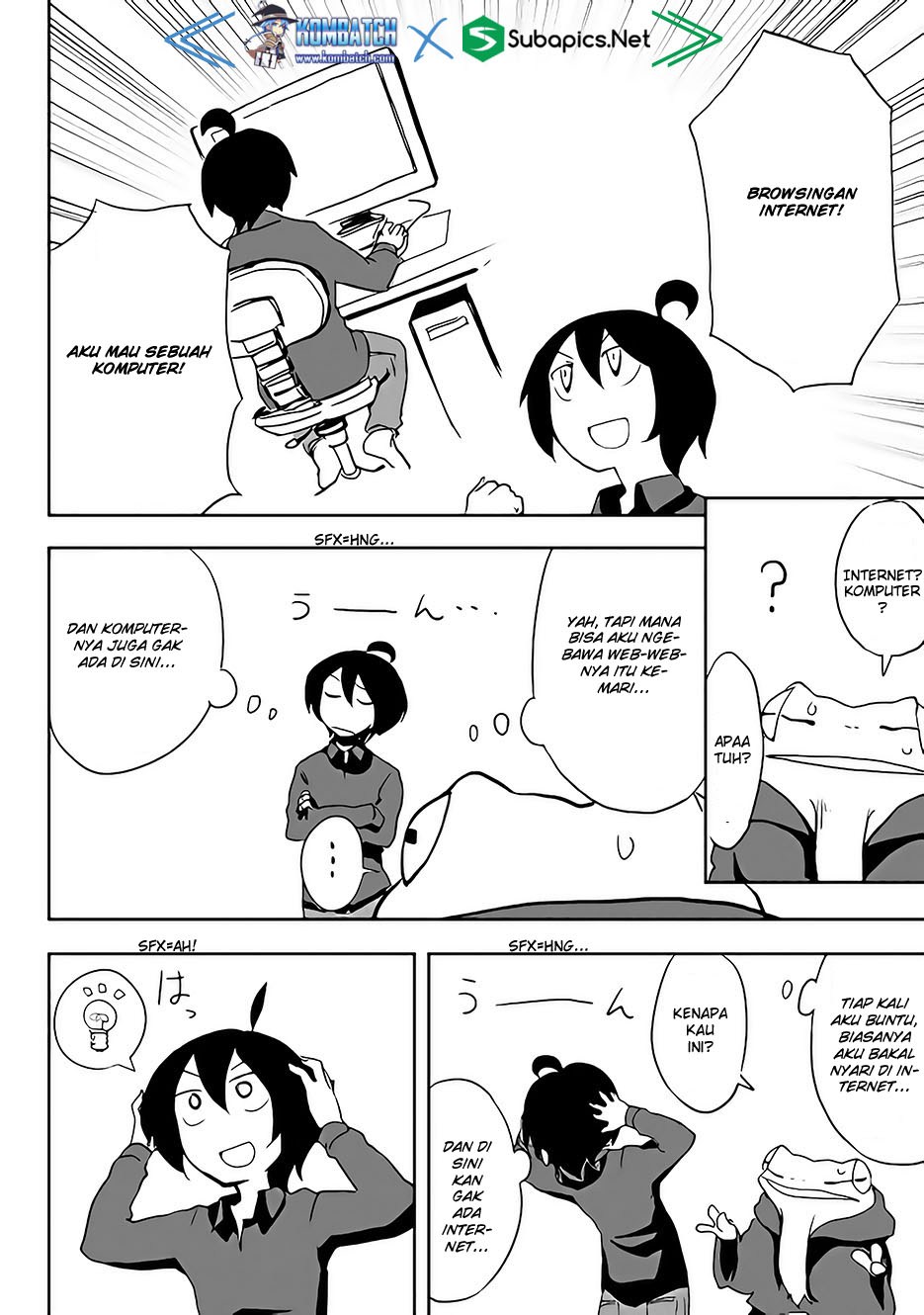 Ore to Kawazu-san no Isekai Hourouki Chapter 08 Gambar 9