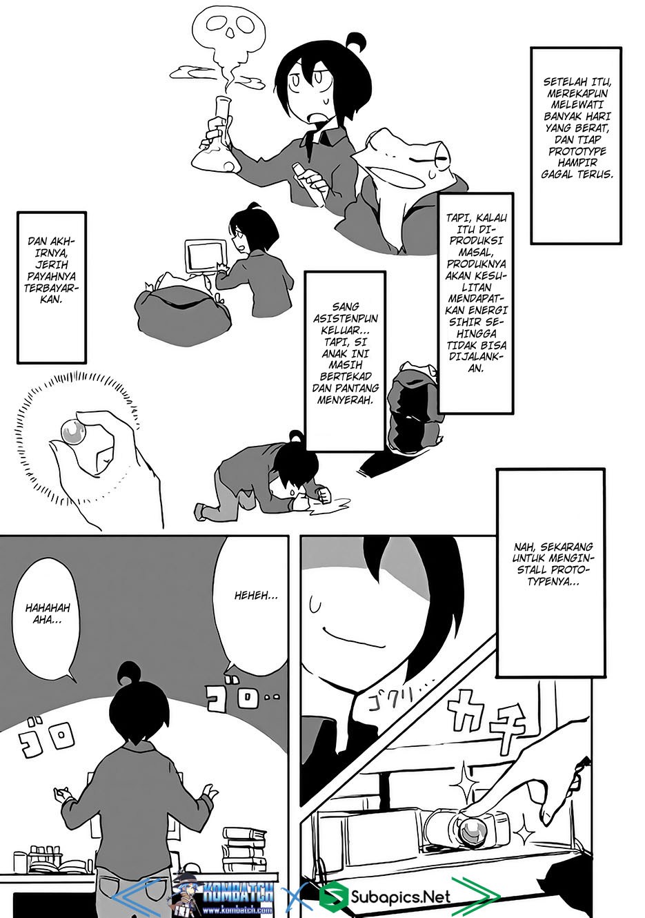 Ore to Kawazu-san no Isekai Hourouki Chapter 08 Gambar 12