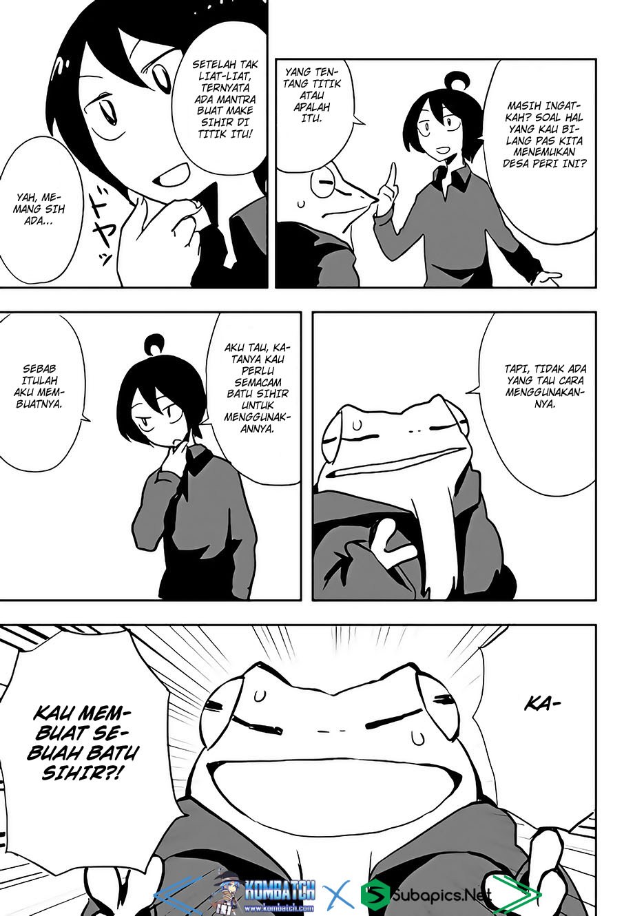 Ore to Kawazu-san no Isekai Hourouki Chapter 08 Gambar 14